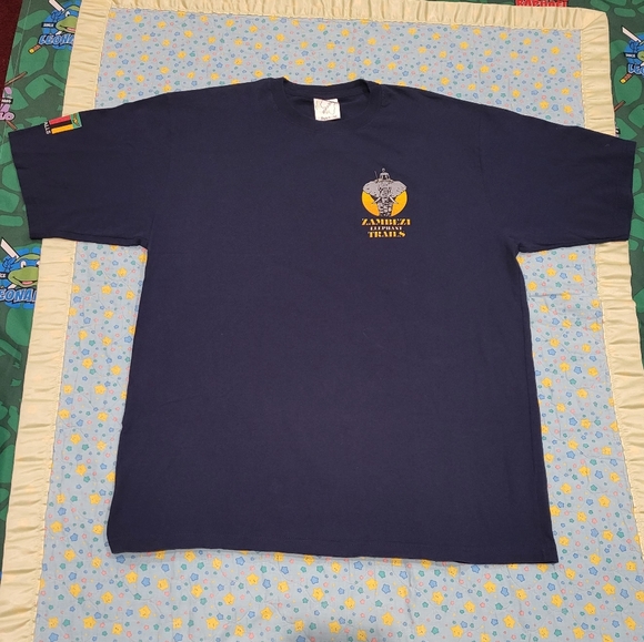 🐘 Victoria Falls 🌎 🇿🇲 Zambia Shirt XXL XL Zambezi Elephant Trails 🔥 💎 - Picture 5 of 6